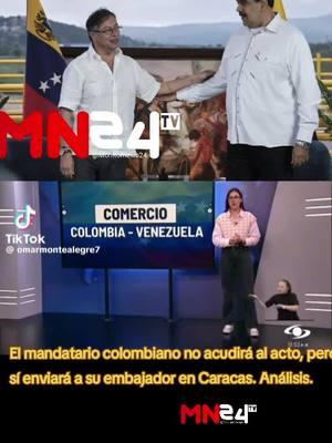 El mandatario colombiano no acudirá al acto, pero sí enviará a su embajador en Caracas. Análisis. #mn24 #EnVideo📹 #esnoticia #10enero