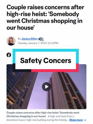 Most people would leave a home they were proud to live in after a robbery, but we chose to stay and ask the hard questions and apply pressure. Because if we don’t talk about the safety of  residents who will and when will there be change?  #highrise #houston #crime #theft #highriseheist #news 