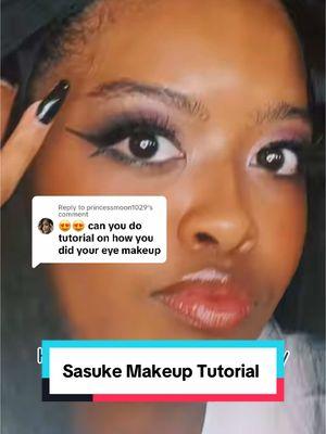 Replying to @princessmoon1029 Female Sasuke Makeup Tutorial💄 Lighting And Cam Filters Also Help, With My Naruto Cosplays I Usually Like To Change The Light Filter To Vintage Since It Makes It Dark, But In The Tutorial I Don’t Do That, So Try Playing Around With Lightning And See What Works For You🥰#sasuke #sasukeuchiha #uchihaclan #naruto #narutoshippuden #cosplay #narutocosplay #sasunaru #sasukeedit #sasukecosplay #uchiha #anime #shippuden #narutoanime #princessyuna #theluxuryprincess #theluxurycosplayprincess 