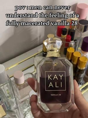 I smell this perfume at least once a day to put a smile on my face. @Kayali @Huda Beauty @Mona Monica Kattan🧸 I love you with all my heart for vanilla 28 #fyp #relatable #girls #girlthings #huda #hudabeauty #monakattan #kayali #kayaliperfume #kayalivanilla28 #vanilla28 #vanillaperfume #vanillagirl #macerated #pov #trending #viralvideo #hijabi 