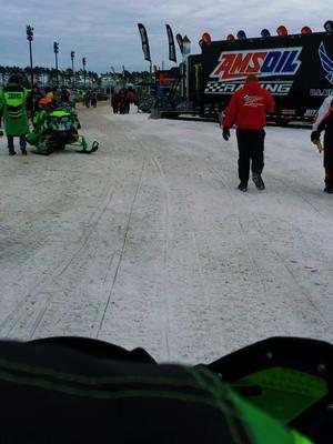 A trip thru the @Snocross pits @canterburyparkracing circa 2015. @ the people you recognize👀 #SLEDSYNDICATE 