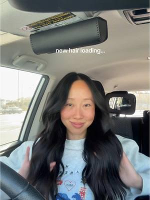 3.5 hrs after… 💇🏻‍♀️ #hairtok #hairtransformation #asianhair #extensionshair #fyp 