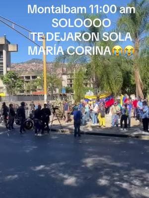 En Montalban y en todo el país dejaron sola a María CORINA #venezuela #oposicion #noticias #viral #mariacorinamachado #nicolasmaduro 