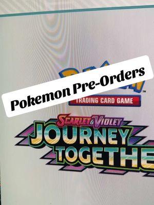 Preorder Journey Together Pokémon Center ETBs #Pokémoncenter #journeytogether #pokemonscarletandviolet #pokemontcg #pokemontcgcommunity #pokemoncardcollector 