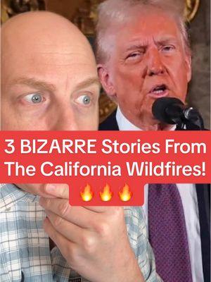 Trump Blames Gavin Newsome and Tiny Fish for Wildfires 🐟🔥 #california #wildfires #politicstiktok #politicaltiktoker #donaldtrump #trump #politicaltiktok #uspoliticsnews 