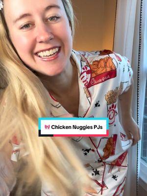 🎀 someone take my wallet, I NEED the coquette chicken nuggets pajamas in every color 🎀 #coquetteaesthetic #pajamaset #pajamaparty #chickennuggets #nuggies #sleepover 