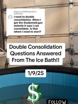 Replying to @10987654321 Double Consolidation Questions Answered - Should You Be DIY’ing This??? #studentloans #studentloandebt #studentloanforgiveness #studentloan #usdeptofeducation #parentplus #parentplusloan #parentplusloans #doubleconsolidation #parentplusloanforgiveness 