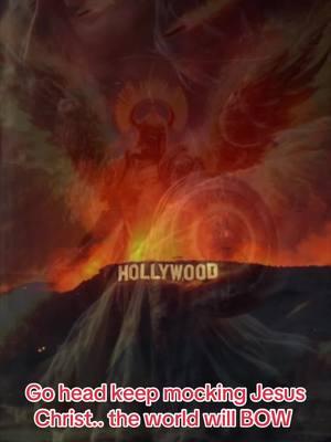 Hollywood will burn.. prayers for the innocent🙏🏼 #lafire #californiafires #endtimes #christians #Godswrath 