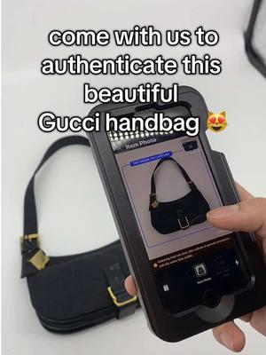 Did you ever wonder how we use Entrupy to authenticate our bags? Well now you know! 😇♥️ #Entrupy #EntrupyVerified #bag #baglover #baglovers #luxurybags #lux #luxury #designerbags #designer #designerbag #luxurybag #authenic #authentication #verified #fashion #preloved #vintage #gucci #fyp #foryoupage #fashiontiktok #fashioncommunity 