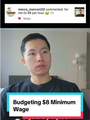 Budgeting $8 minimum wage #budgeting #personalfinance #financialliteracy #paycheckbudget 