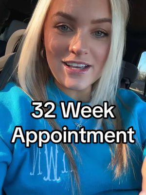 That was so fast and now I want foooood and coffeeeeeee #pregnant #pregnancy #doctor #obappointment #pregnancyupdate #32weeks #32weeks2days #mama #mom #babygirl 