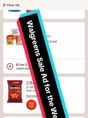 Walgreens sale ad for the week ! #couponwithvicky #couponer #coupons #walgreens 