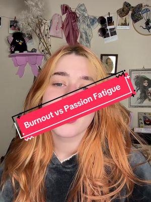 Burnout feels like you’re running on empty. Passion fatigue feels like your heart’s too full. Let’s talk about the difference and how to recover. 🛑❤️ #SmallBusinessStruggles #MentalHealth #BurnoutRecovery 