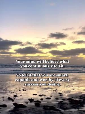 You are strong. You are capable. You are worthy of every success you desire. The words we speak to ourselves matter—affirm your strength, your potential, and your value daily. When you shift your mindset, you shift your reality. #MindsetMatters #PositiveAffirmations #PersonalGrowth #SuccessMindset #SelfBelief #MotivationDaily #Empowerment #Frequency #InspireYourself #YouGotThis 