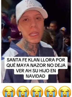 En vez de estar en el barrio estuviera con mi hijo…. #fyp #santafeklan473 #hijo #navidad #triste 