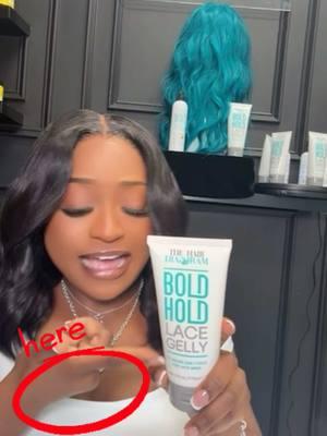 #glueless Bold Hold Lace Gelly! Great for babyhair, melting any install. Holding closures installs  temporarily. Or try our liquid gold nonglue for frontals. #boldholdlacegelly 