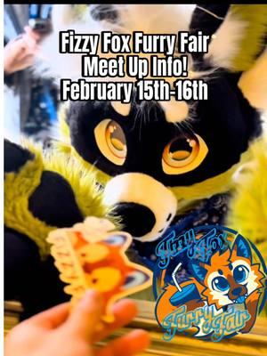 Info on the next @Fizzy Fox Soda Shop meet up! Hope to see you there! 😸 #fizzyfox #furry #fursuit #furryfandom #furrytiktok @CorgiBeans @Knittin' Kitten Fashion 