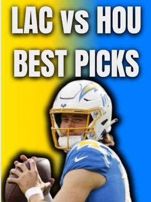 Best pick for #Texans vs #Chargers ?? #nfl #nflfootball #NFLPlayoffs #fantasyfootball #nfltiktok #nflfyp #nflbets #sportsbets #nflfantasy 