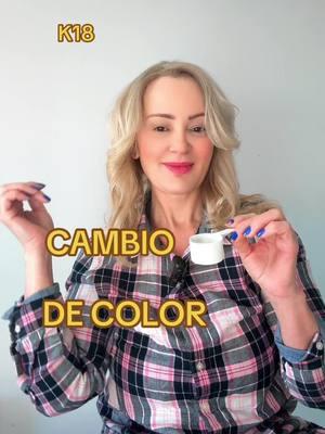 cambio de color decoloracion altura 8/1/2 matize con shampoo seque un poco con la toalla aplique tinte #5  con 5vl en en crecimiento por 15 minutos luego peine para que se matizara el resto del cabello medidas 1 de polvo decolorante 2 de peroxido 20vl #jacky_estetica #decoloracionglobal #cambiodecolor #cambiodelook #cabellorubio#decoloracionencasa@K18 Hair 