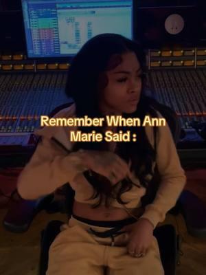 I Was On This Snippet Bad Before She Released The Song😂🤎 #back2thestreets #annmarie #standingonbusiness #putyourselffirst #annmariemusic #loveyourself #relatable #trending #fypp 