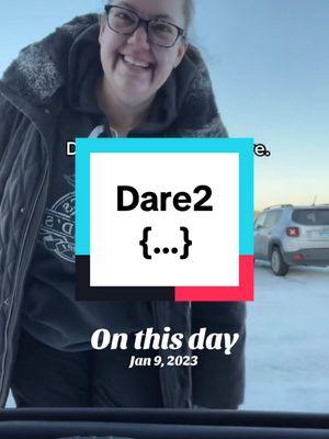 Aw, back where I lived where the air hurts my face 🥶 Now I’m a freeze baby that thinks 50 is cold! 😆 but the message still stands! Dare2 {live} a life you love! What does that mean for you? What dare do you need? Fill in that blank {…} #dare2 #dare2live #livealifeyoulove #encouragement #youareworthit #onthisday #youareloved 