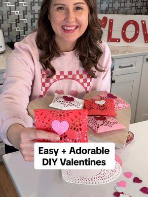 ❤️✂️💌 Save this to create the cutest little lace envelopes for Valentine’s Day using heart doilies! ✨ With just a few simple folds, you can make these delicate pouches perfect for holding little treats. 🍬🥰 Seal them closed with a heart-shaped foam sticker ❤️ for an extra special touch! Did you know you can easily shop our videos on LTK? Just search for YWM_Family, and make sure to follow us there too for exclusive in-app content. ❤️ #ltkfamily #ltkkids #ltkseasonal This DIY is super easy and makes adorable gifts for classmates, friends, or party favors. Spread the love with these charming handmade goodies! ❤️💖💕 #ValentinesDayDIY #HeartDoilies #DIYValentines #CraftyMom #ValentineFavors #EasyCrafts #HandmadeWithLove #ValentinesDayIdeas #KidsCrafts #ValentinesDay2025