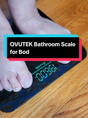 OVUTEK Bathroom Scale for Body #ovutek #bathroomscale #bodyscale #scale #weightscale #weight #tiktoksale #flashsale #TikTokShop 