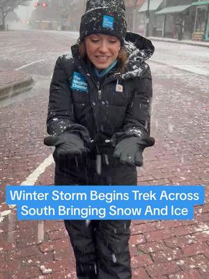 Meteorologist Molly McCollum is reporting live from Plano, Texas, on conditions as Winter Storm Cora begins its trek across the South, bringing snow, freezing rain, and ice. #weather #winterstorm #storm #snow #snowing #foryou #fyp #plano #texas #dallastexas #dallas #winterstormcora #weatherchannel #weathertok #winter #south