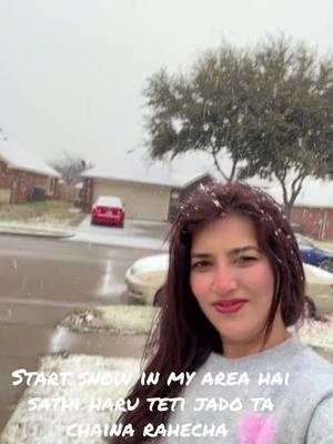 #Euless #2025 #jan9th#❤️❤️❤️ #snowday #snow snow snow @saritaphuyal341 @Deepak Satyal377 