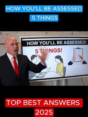 HOW YOU'LL BE ASSESSED 5 THINGS #interviews #story #jobinterview #interviewprep #storytelling #trending #interview #fyp #viral #sad #interviewtips2025