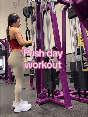 pf 5 exercise push day (chest, triceps, and shoulders) #pushdayworkout #pushdayworkoutforwomen #womensworkouts #womensupperbodytraining #womensworkouts #womensworkoutroutine #tricepsworkout #chestworkoutwomen #shoulderworkoutwithdumbbell 