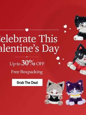 🌸 Celebrate Love with Meow Plushies! 🌸 This Valentine’s Day, show your love with the gift of soft, adorable Meows! 💕 Enjoy up to 30% off on select plushies and receive free gift box wrapping with every purchase. Whether it’s for your sweetheart, your best friend, or yourself, a Meow plushie is the perfect way to share the love. 🐾🎀 Hurry, these heartwarming deals won’t last long! Shop now and make this Valentine’s Day extra special! 💖✨ #okarun #momo #charile #vaggie #dandadan #mha #myheroacademia #capitano #loveanddeepspace #blackbutler #ffvii #tgcf #jjk #helluvaboss #helluvabossedit #hazbinhotel #hazbinhoteledit #demonslayer #kimetsunoyaiba #animeedit #plushies #ValentinesDay #valentinesdaygift #fyp