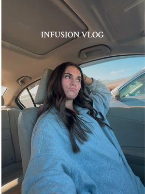 update: i spoke too soon, i feel awful🫠 come with me to my infusion!! #chronicillness #chronicillnessawareness #chronicpain #autoimmunedisease #crohnsdisease #ibd #ibdawareness #potssyndrome #gastroparesis #gastroparesisawareness #paralyzedstomach #infusion #centralline #iron #ironinfusion  #hospital #hospitalvlog #spendthedaywithme #ditl #Vlog