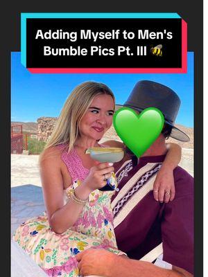 Replying to @Brady  I'm taking a new approach to dating this year 🍹 #datingtips #funny #bumble #photoshop 