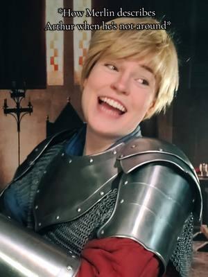 "I'm pRinCe ArThuR, aNd I'm aN idDoT!" 🤪 -Merlin probably  #merlin #arthurpendragon #cosplay #foryou #bbcshow #camelot #princearthur #bradleyjames #colinmorgan 