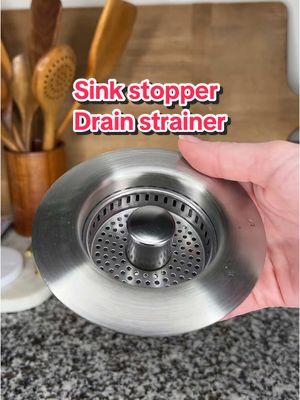 #ad This sink stopper is great I just wished it was a bit smaller for my sink. It did work and held the water in the sink even through it was a bit big for my sink. #sinkstopper #kitchensink #kitchengadgets #drainstrainer #TTSDelightNow #TikTokShopJumpstart #ttstastemakers #SpotlightFinds  #TreasureFinds #TTSLevelUp #NewYearNewAura  #MadeMyYear 