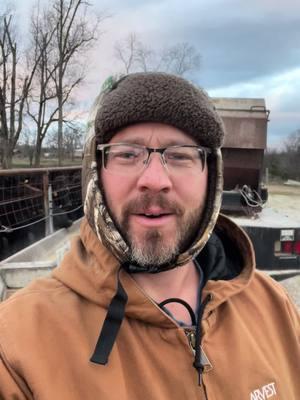 Getting ready for #snowstorm2024 ! #farmlife #farm #ausleyfamilyfarms #cows #cowsoftiktok #cattle 