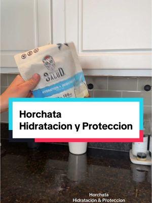 2-en-1 Hidratación y protege tu sistema, y en sabor latino, Horchata.  #horchata #electrolitos #hidratacion #refrescos 