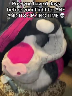 I still think I can do it 💀💀 #fursuit #fursuitmaker #ane2025 