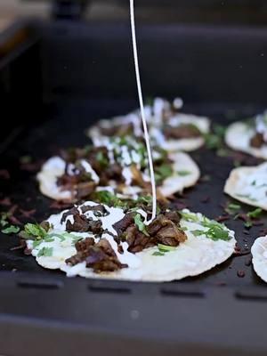 Don't underestimate the power of a freshly made corn tortilla, it will level up any meal or dish. These Shaved flap steak quesadillas were no exception! Thinly sliced flap steak from 1855blackangusbeef seasoned with salt, pepper, garlic, ancho chile powder, some wow seasoning, and olive oil, then left to marinate for a few hours before cooking on the halo.pg griddle. We paired these with some quick and simple fajita veggies, sliced onions and bell peppers grilled until caramelized, and finished them off with some fresh homemade corn tortillas. These are perfect for a quick and easy weeknight meal! #steak #Foodie #quesadilla #queso #food #griddle #halogriddle #1855blackangusbeefambassador