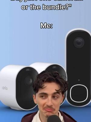 That moment when you realize you need ALL the cameras. 📸 #Arlo #HomeSecurity #Safety #ArloSmartHome #DoorbellCamera #ArloCameras