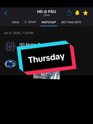 Penn State vs ND Prediction Thursday #fypシ #sportsbetting #barstoolsports #draftkings #fanduel #freepicks #ncaaf #psu #nd 