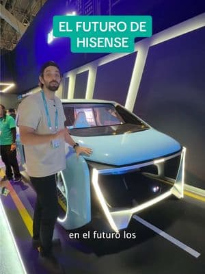 Prototipos y productos del futuro!!😮 #Hisense #tecnologia #CES2025 #inteligenciaartificial #auto 