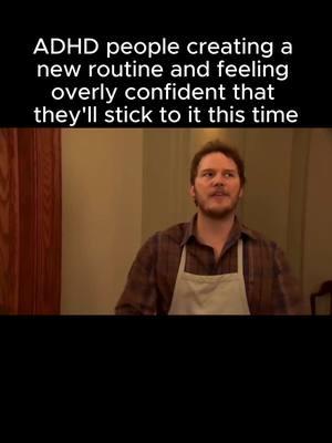 Please don't feel pressured to try a dozen new habits in 2025. Here are some ADHD-friendly tips for creating new habits that'll actually help: ✨ Start Small: Focus on one habit at a time. Break it down into tiny, actionable steps (e.g., instead of ‘exercise daily,’ try ‘drive to the gym 3 times this week’). ✨ Attach It to a Current Routine: Link the habit to something you already do—like making coffee. ✨ Make It Rewarding: Add an instant dopamine boost. Celebrate small wins, or pair the habit with something you love, like listening to your favorite playlist or lighting your favorite candle. ✨ Use Visual Cues: Fun pens, stickers, alarms with emojis, can help remind you and keep you on track. ✨ Forgive Yourself: Missing a day doesn’t mean failure! Progress is about consistency, not perfection. ADHD brains need novelty, flexibility, and self-compassion. The journey won’t always be linear, but anything above zero compounds. You got this 💙 #ADHD #ADHDHelp #ADHDBrain #ADHDAdult #ADHDTips #ADHDMeme