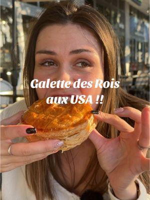 Je pourrais en manger TOUTE L’ANNÉE 🫠👑  #galette #galettedesrois #francaise #france #usa #epiphany #frenchexpat #vivreauxusa 