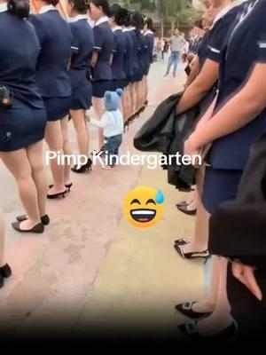 Pimp Kindergarten. Baby Inspecting The Goods. #fyp #foryoupage #kid #funny #hilarious #comedy #pimp #justforfun  #player #youngplayer #babiesoftiktok 