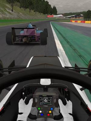 A crossover move AND a 0.000 photo finish for the win at Spa! #iracingofficial #simracing #Motorsport #f1 #f4 #spafrancorchamps #racing #gaming