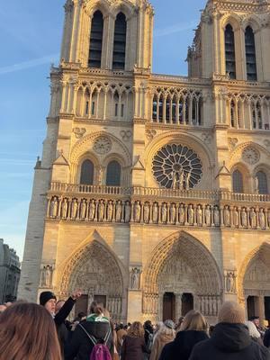 🎶✨ Goosebumps moment! Hearing the bells of Notre Dame ring out for the first time in over 5 years since the devastating fire was nothing short of magical. 🔔🔥 The sound echoed through the heart of Paris, a symbol of resilience, history, and hope. ❤️🇫🇷  Being there to witness this was an experience we’ll never forget. Sometimes, the most powerful travel moments aren’t what you see, but what you *feel*. 🌍💫  #NotreDame #ParisMagic #TravelMoments #HistoryInTheMaking #ResilienceAndHope #FranceAdventures