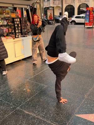 Try to have some fun before the fire breaks out in hollywood #breakdance #killasebi #freestyle #losangeles 