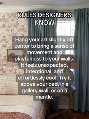 Don’t knock it til you try it #interiordesign #homedecor #hacks #artwork #walldecor #howto #fyp 